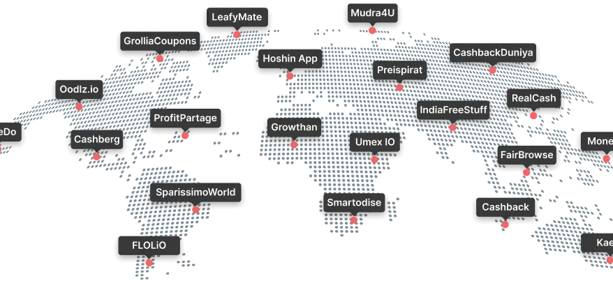 EnactOn global customer map