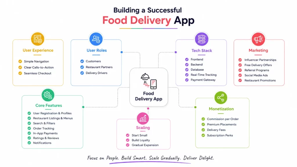 Food Delivery App Development Roadmap